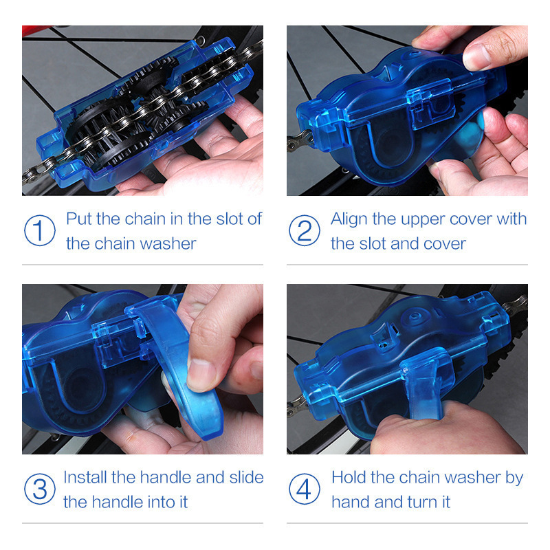 Kit di pulizia catena bici da  - Detailing Brush Set recensione e prezzo